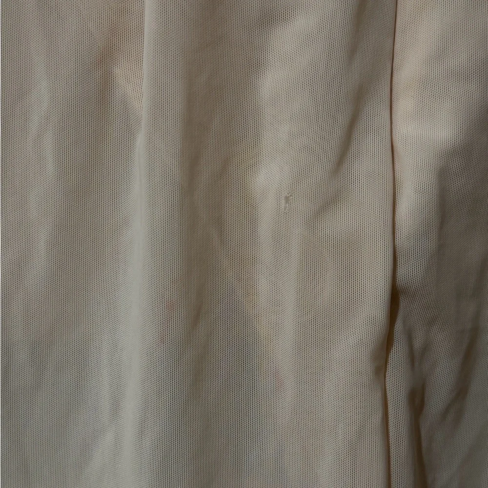 House of CB Pale Pink Sheer Long Sleeve Maxi Dress